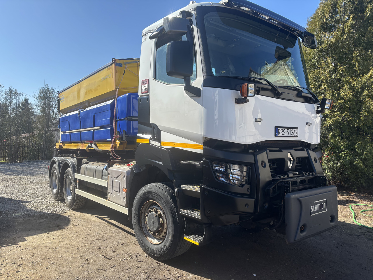 Engin de déneigement RENAULT K380 6x6 K380 6x6 SCHMIDT STRATOS III GRITTER/SPREADER PLOUGH: photos 15 Engin de déneigement RENAULT K380 6x6 K380 6x6 SCHMIDT STRATOS III GRITTER/SPREADER PLOUGH: photos 15