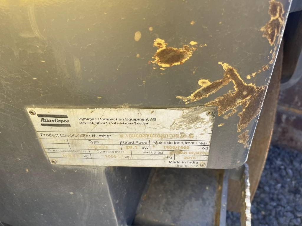 Dynapac CC 1250 - Rouleau compresseur: photos 4 Dynapac CC 1250 - Rouleau compresseur: photos 4