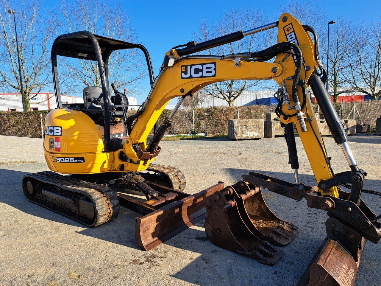 Mini pelle occasion JCB 8025ZTSCAN - Mini pelle: photos 2 Mini pelle occasion JCB 8025ZTSCAN - Mini pelle: photos 2