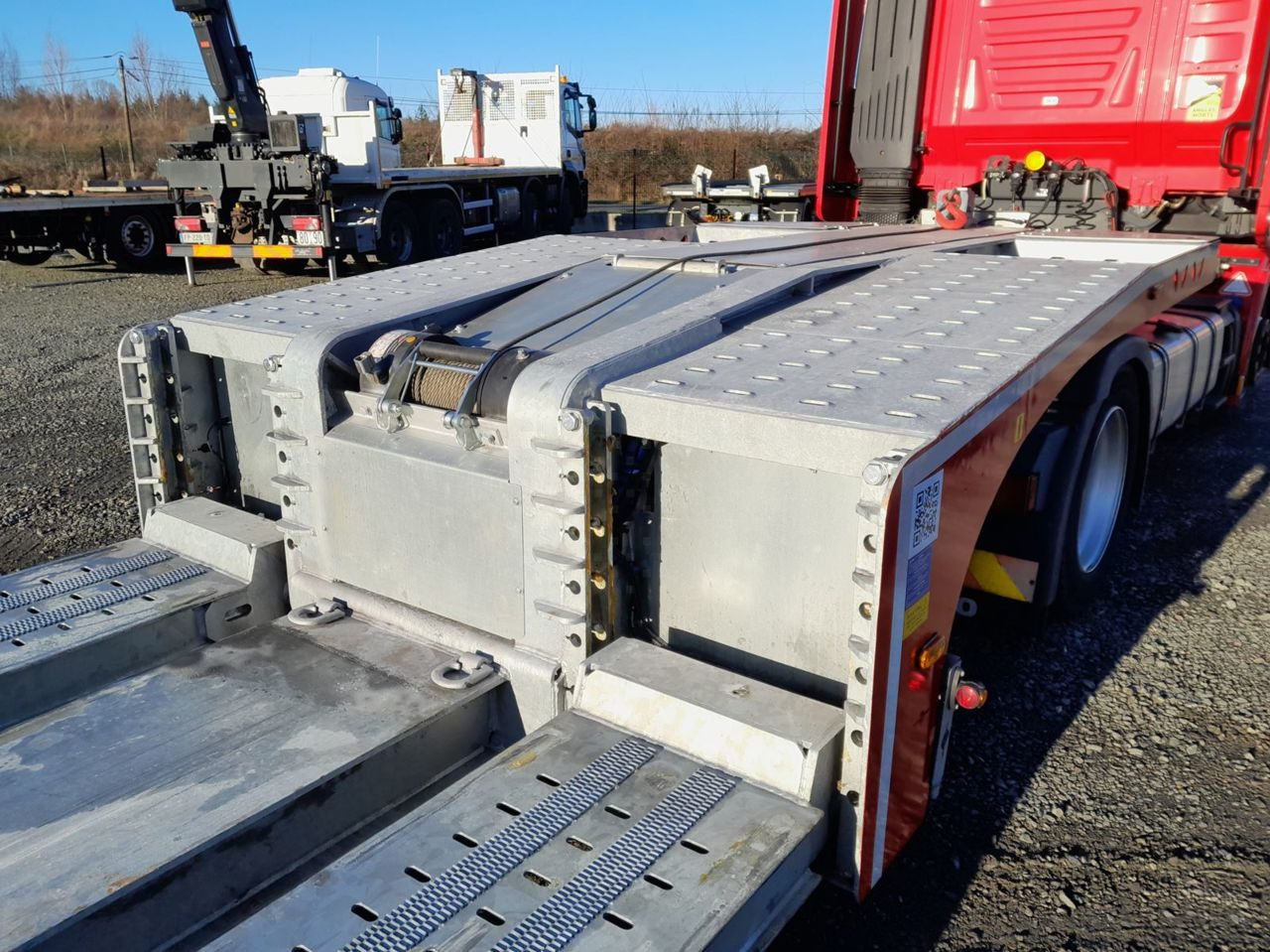 FGM FGM 32 plant carrier / low loader Semi-trailer - Semi-remorque surbaissé: photos 5 FGM FGM 32 plant carrier / low loader Semi-trailer - Semi-remorque surbaissé: photos 5