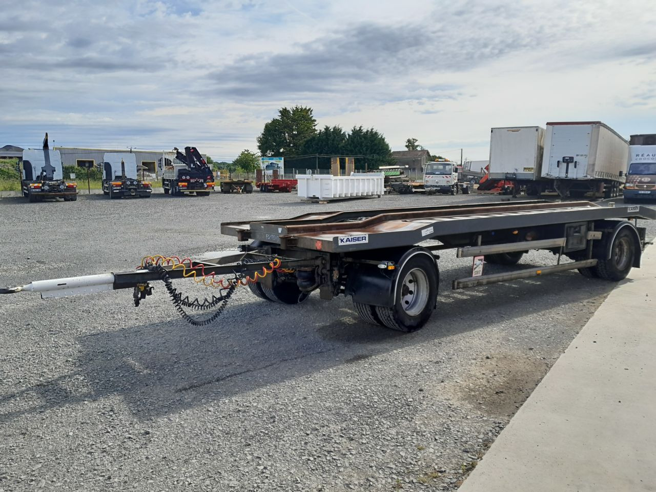 Kaiser PORTE CAISSON 19 T Ampliroll Trailer - Remorque ampliroll/ Multibenne: photos 3 Kaiser PORTE CAISSON 19 T Ampliroll Trailer - Remorque ampliroll/ Multibenne: photos 3