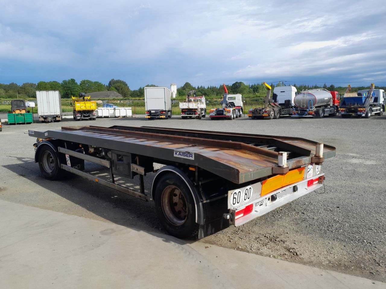 Kaiser PORTE CAISSON 19 T Ampliroll Trailer - Remorque ampliroll/ Multibenne: photos 2 Kaiser PORTE CAISSON 19 T Ampliroll Trailer - Remorque ampliroll/ Multibenne: photos 2