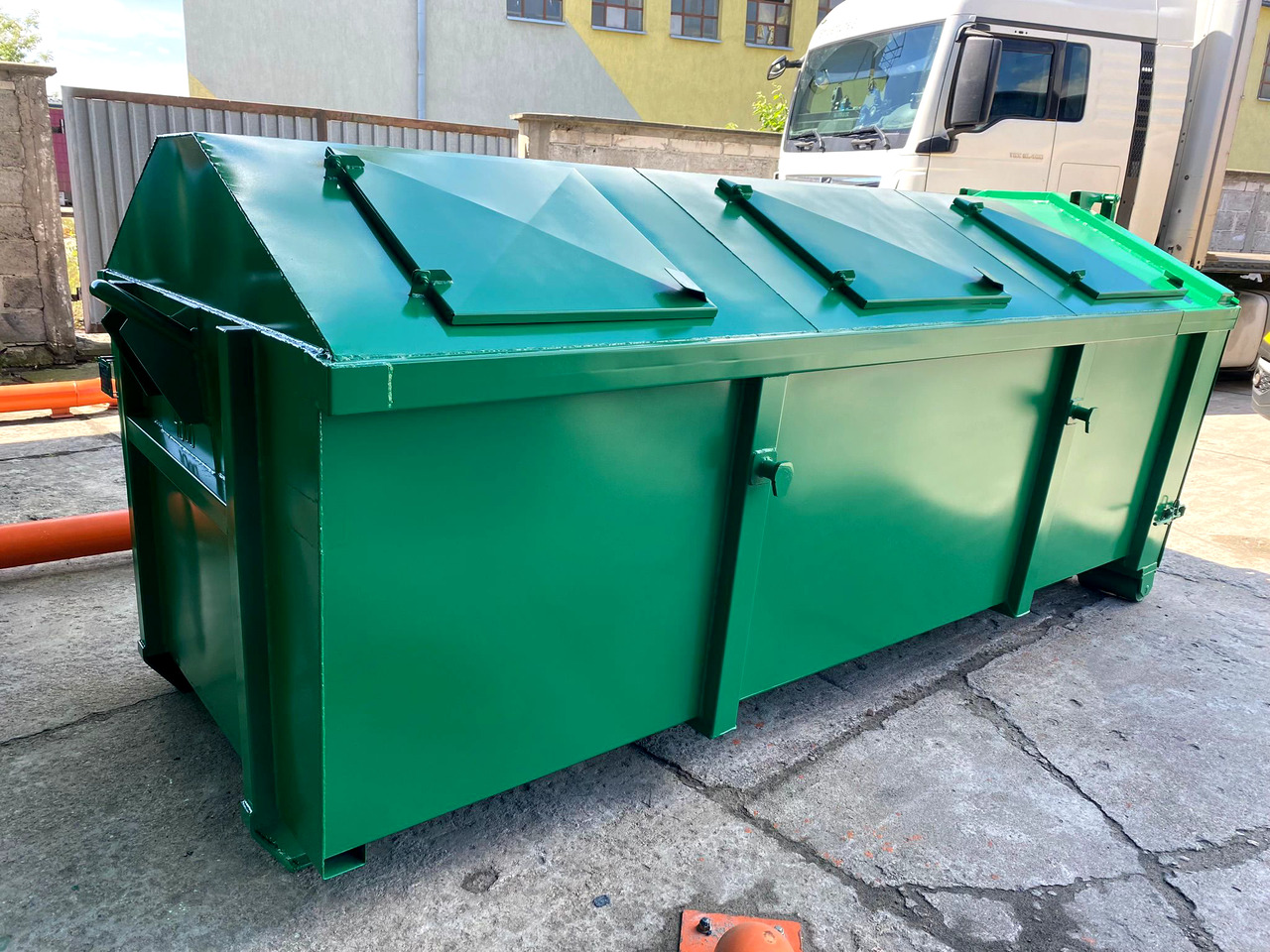Metal-K Kontener/Abrollcontainer KP7ZH - Benne ampliroll: photos 2 Metal-K Kontener/Abrollcontainer KP7ZH - Benne ampliroll: photos 2