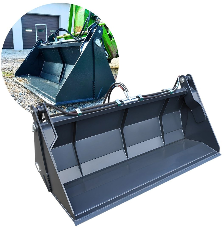 Metal-Technik Łyżka 4w1 do ładowacza czołowego 2200 - Godet pour chargeur: photos 1 Metal-Technik Łyżka 4w1 do ładowacza czołowego 2200 - Godet pour chargeur: photos 1