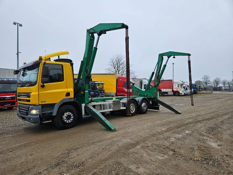 DAF DAF CF 85.360 / Hammer / Sideloader / side loader - Camion grue: photos 1 DAF DAF CF 85.360 / Hammer / Sideloader / side loader - Camion grue: photos 1