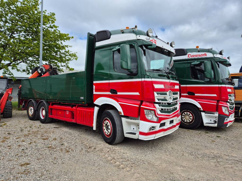 Mercedes-Benz Actros 2551/6x2 // Palfinger 16002 B // 2xtrucks - Camion grue: photos 1 Mercedes-Benz Actros 2551/6x2 // Palfinger 16002 B // 2xtrucks - Camion grue: photos 1
