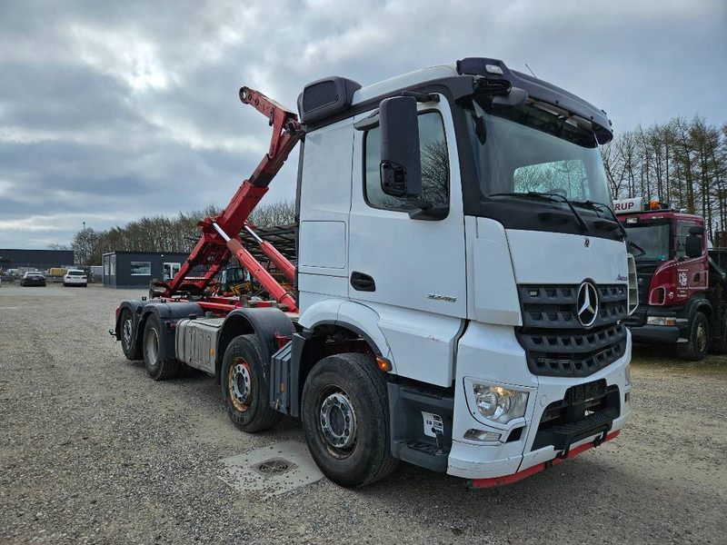 Mercedes-Benz Arocs 3246 L 8x2/4 //Kroghejs / Hook / Hagen// - Camion ampliroll: photos 1 Mercedes-Benz Arocs 3246 L 8x2/4 //Kroghejs / Hook / Hagen// - Camion ampliroll: photos 1