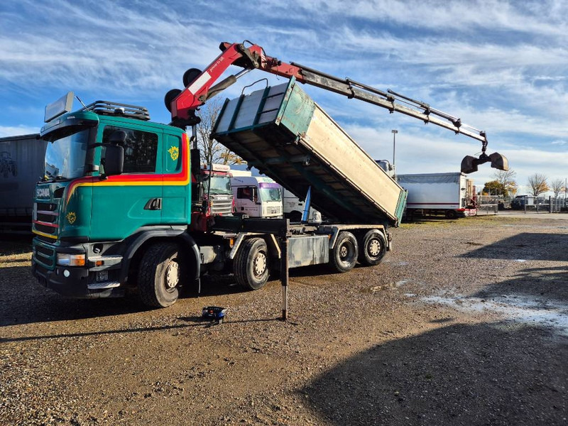 Scania G 490 8x2/6 // HMF 2620 K-5 // Pendellad - Camion grue: photos 1 Scania G 490 8x2/6 // HMF 2620 K-5 // Pendellad - Camion grue: photos 1