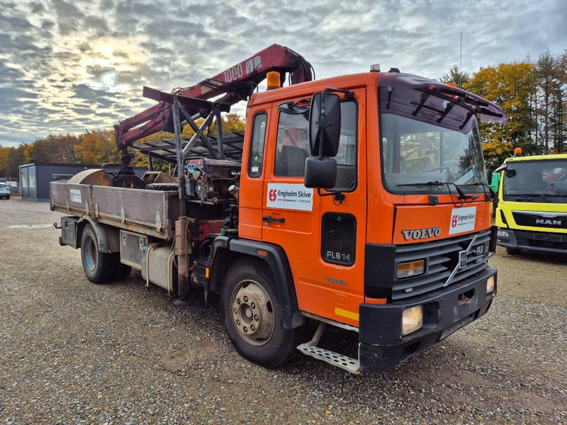 Camion grue Volvo FL 614 // HMF1065 K2 grab/Rotor // Steelsupension: photos 16