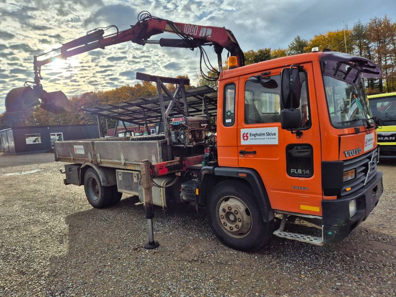 Camion grue Volvo FL 614 // HMF1065 K2 grab/Rotor // Steelsupension: photos 9