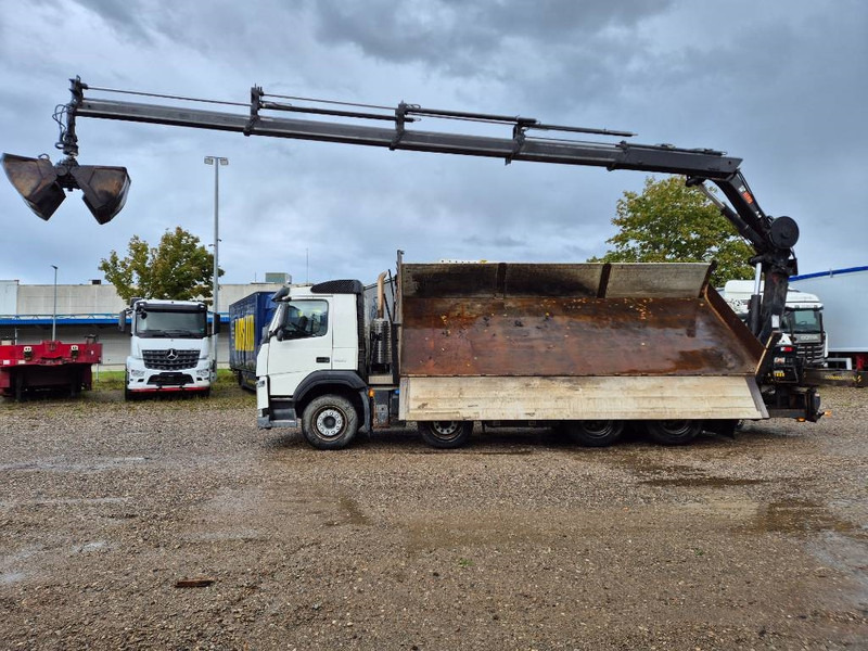 Volvo FM 460 8x4/4 //HIAB 211 EP-4 // 3 sidetip - Camion grue: photos 2 Volvo FM 460 8x4/4 //HIAB 211 EP-4 // 3 sidetip - Camion grue: photos 2