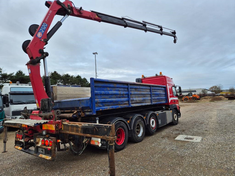 Volvo FMX 500 8x4/4 // HMF 2120 K4 // 3 side tipper - Camion grue: photos 5 Volvo FMX 500 8x4/4 // HMF 2120 K4 // 3 side tipper - Camion grue: photos 5