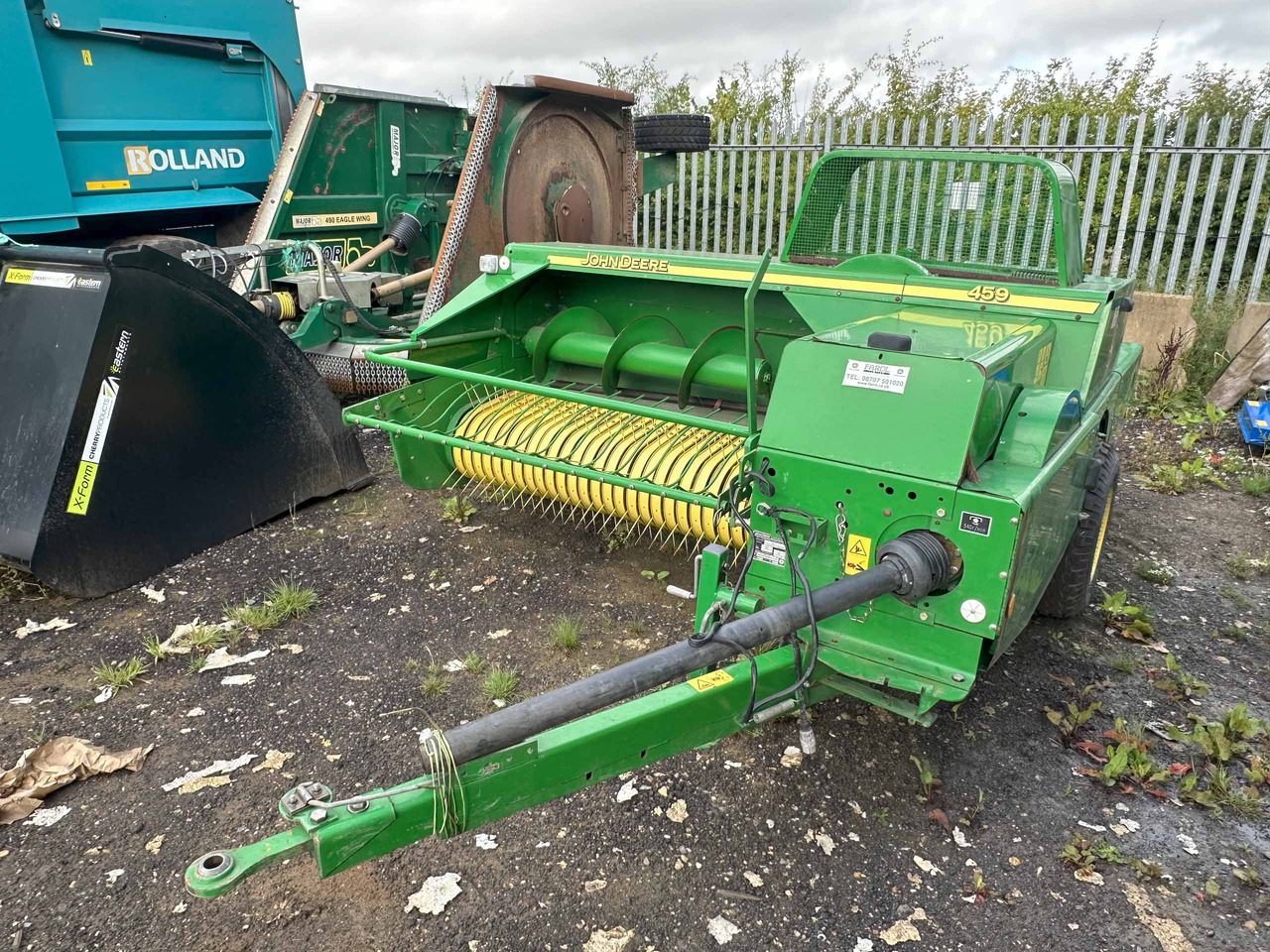 John Deere 459 baler - Presse à balles cubiques: photos 4 John Deere 459 baler - Presse à balles cubiques: photos 4