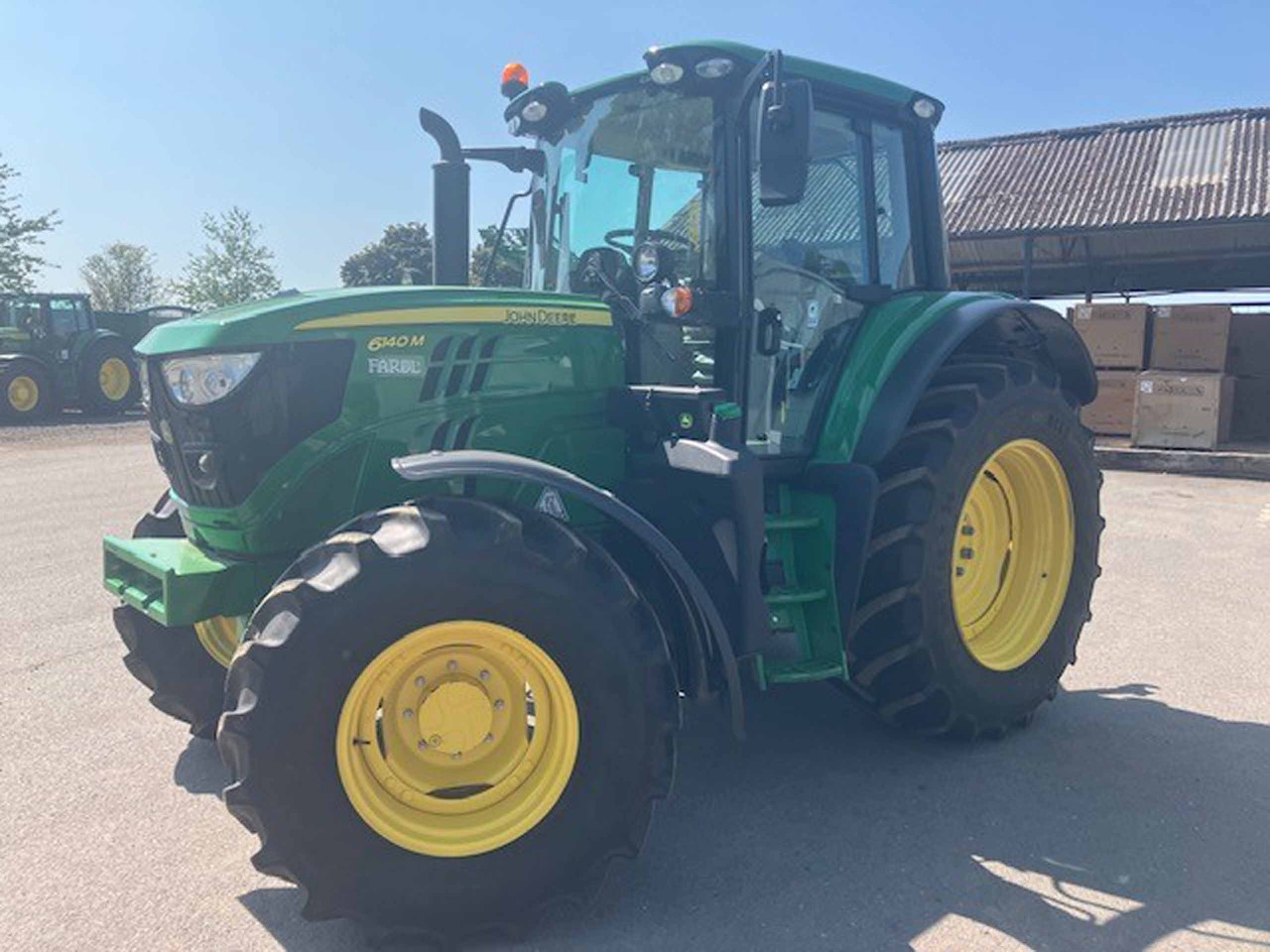 Tracteur agricole John Deere 6140M: photos 6