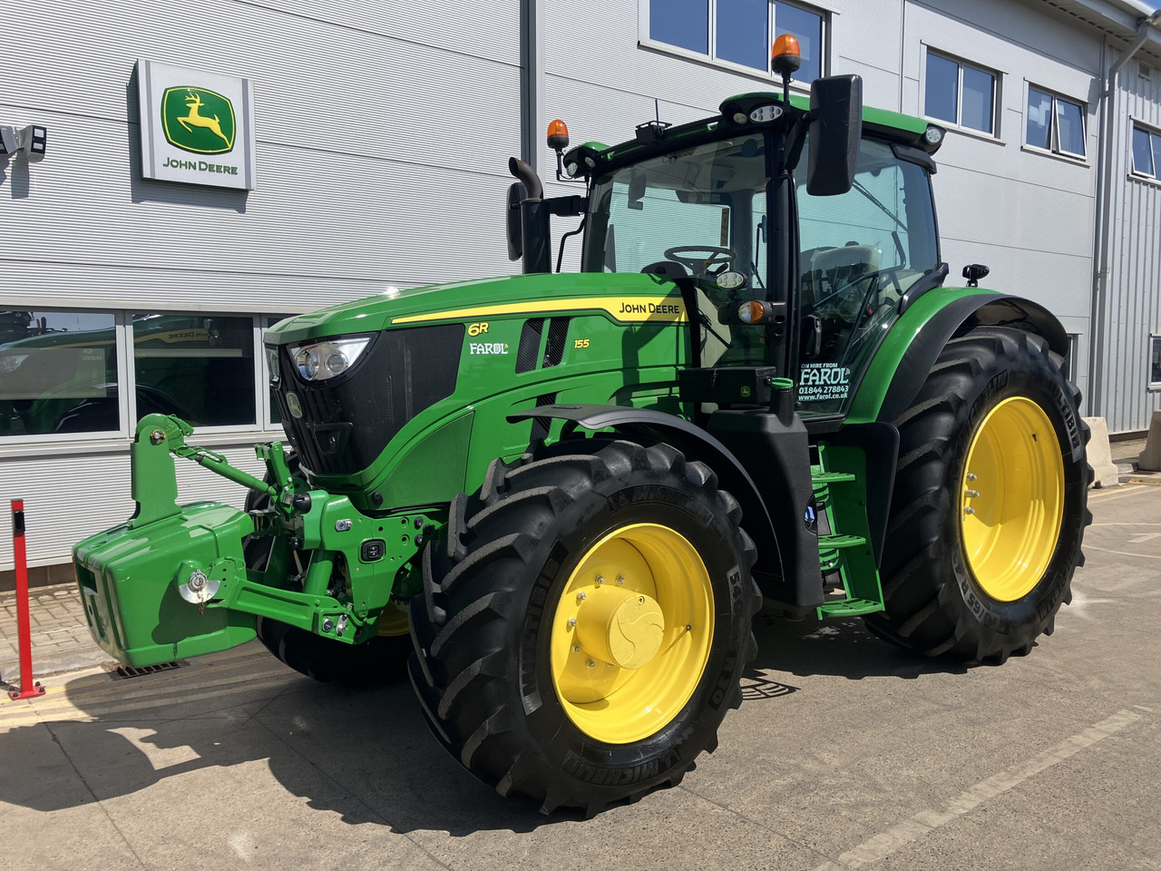 John Deere 6R155 - Tracteur agricole: photos 1 John Deere 6R155 - Tracteur agricole: photos 1