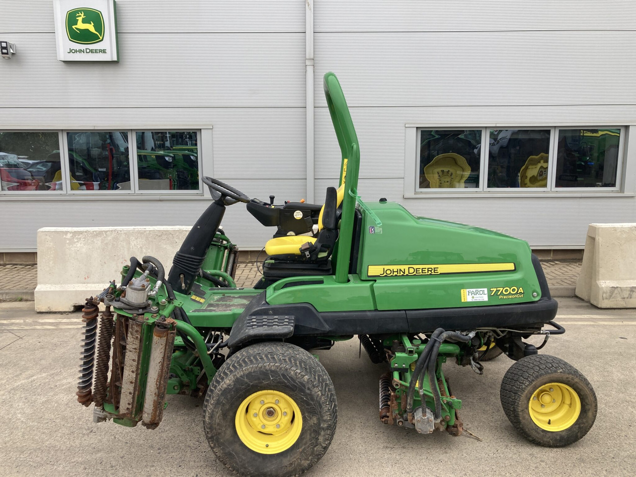 John Deere 7700A Fairway Mower - Motofaucheuse: photos 2 John Deere 7700A Fairway Mower - Motofaucheuse: photos 2
