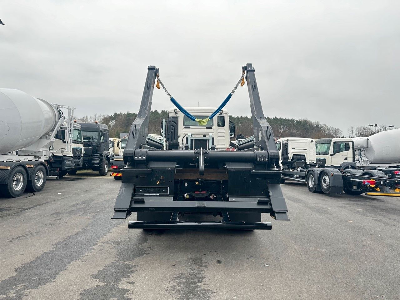 MAN TGS 18.400 4x4 Euro 6e Hyva Absetzkipper - Camion benne, Camion grue: photos 2 MAN TGS 18.400 4x4 Euro 6e Hyva Absetzkipper - Camion benne, Camion grue: photos 2