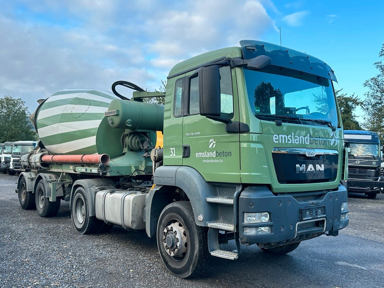 MAN TGS 18.400 Betomischer Auflieger 2Achs Liebherr - Camion malaxeur: photos 4 MAN TGS 18.400 Betomischer Auflieger 2Achs Liebherr - Camion malaxeur: photos 4