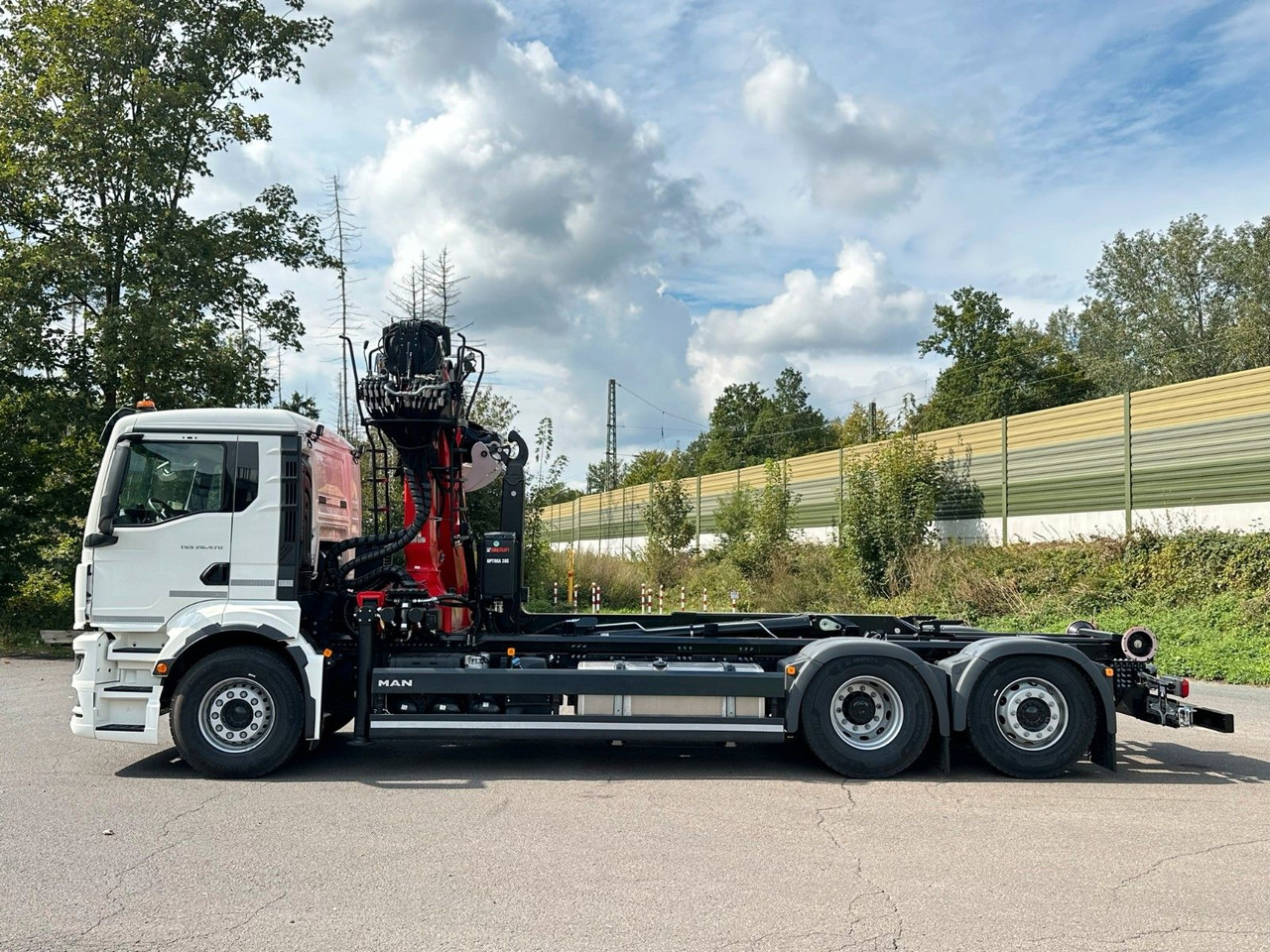 MAN TGS 26.470 6x2 Abrollkipper + Kran EPSILON - Camion ampliroll, Camion grue: photos 5 MAN TGS 26.470 6x2 Abrollkipper + Kran EPSILON - Camion ampliroll, Camion grue: photos 5