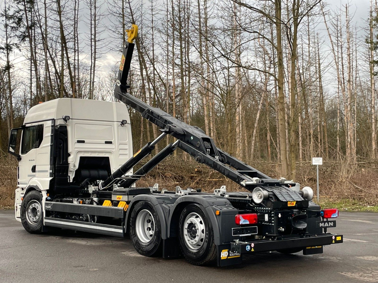 MAN TGS 26.480 6x2 Retarder Hyva 20-60 Abrollkipper - Camion ampliroll: photos 4 MAN TGS 26.480 6x2 Retarder Hyva 20-60 Abrollkipper - Camion ampliroll: photos 4