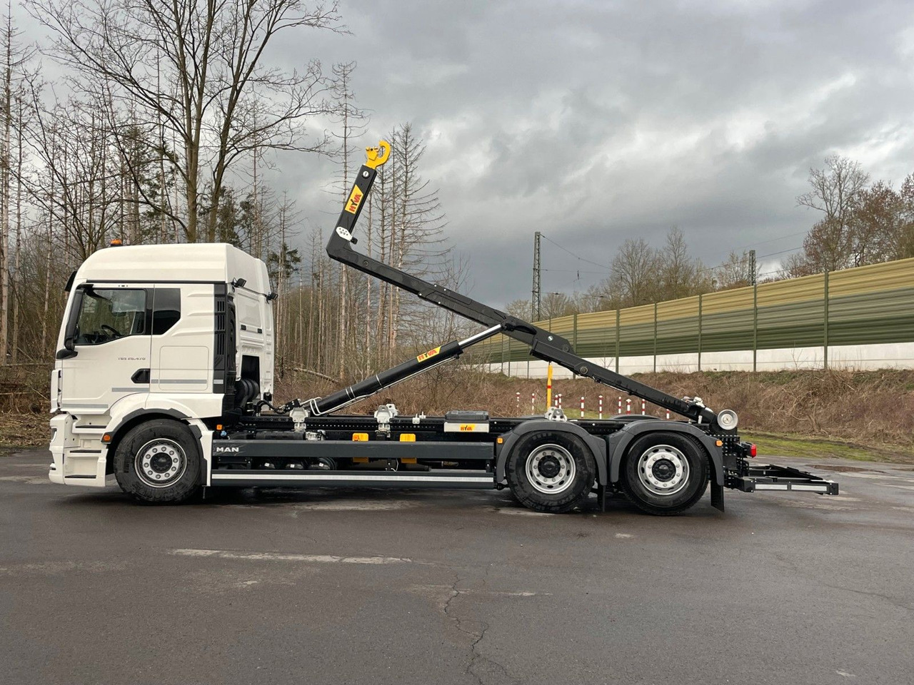 MAN TGS 26.480 6x2 Retarder Hyva 20-60 Abrollkipper en crédit-bail MAN TGS 26.480 6x2 Retarder Hyva 20-60 Abrollkipper: photos 9