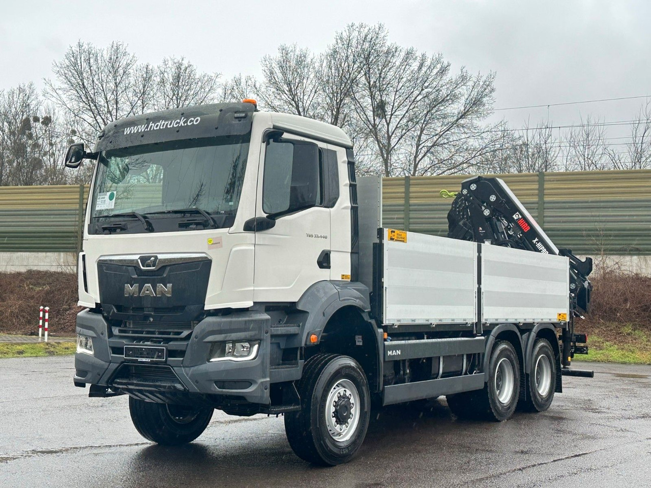 MAN TGS 33.440 6x6 Kran HIAB X-HiPro 302 E 6 - Camion grue: photos 3 MAN TGS 33.440 6x6 Kran HIAB X-HiPro 302 E 6 - Camion grue: photos 3