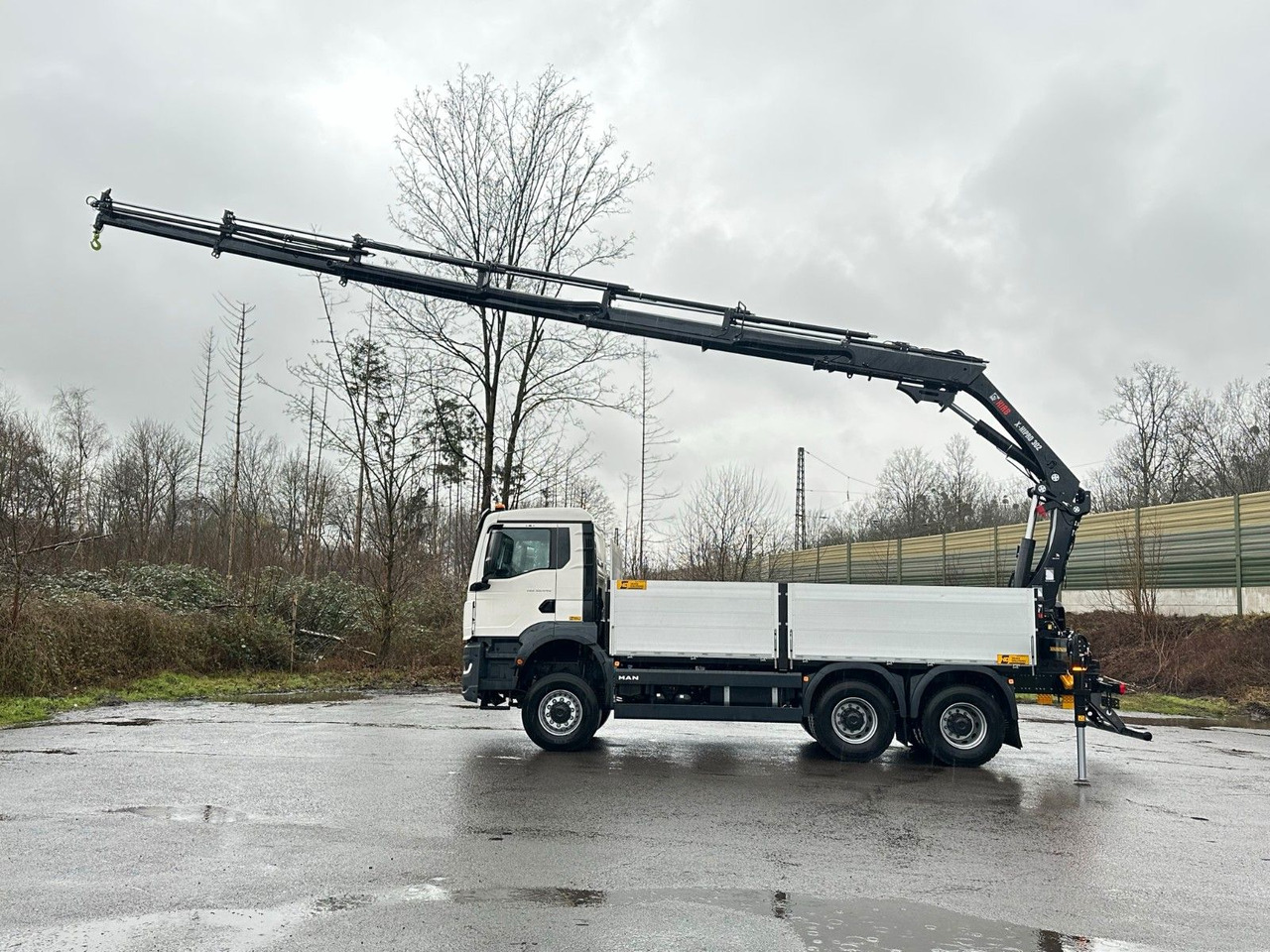 MAN TGS 33.440 6x6 Kran HIAB X-HiPro 302 E 6 - Camion grue: photos 1 MAN TGS 33.440 6x6 Kran HIAB X-HiPro 302 E 6 - Camion grue: photos 1