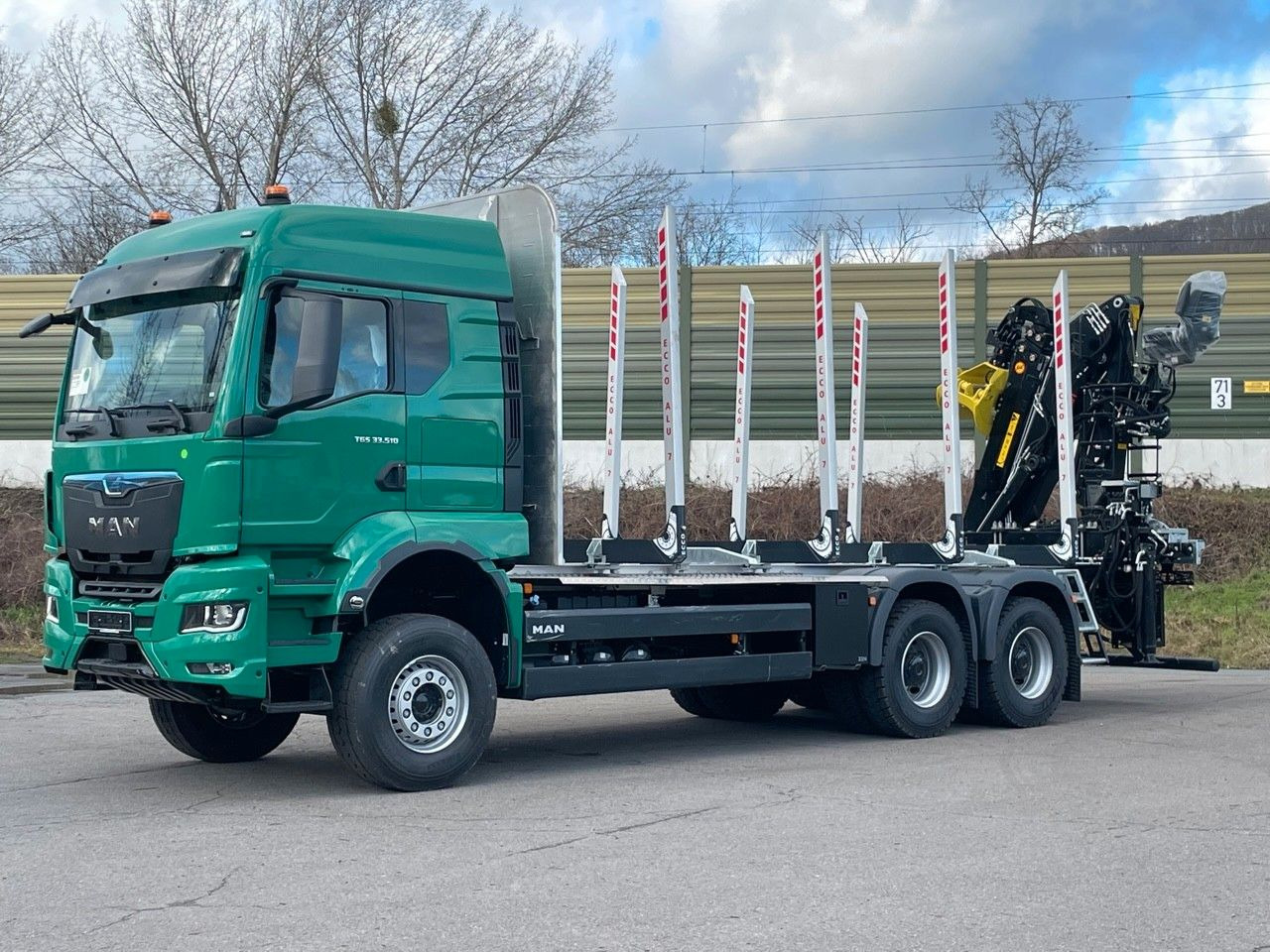MAN TGS 33.510 6X4 BL Euro6e LogLift 165Z - Camion grumier, Camion grue: photos 3 MAN TGS 33.510 6X4 BL Euro6e LogLift 165Z - Camion grumier, Camion grue: photos 3