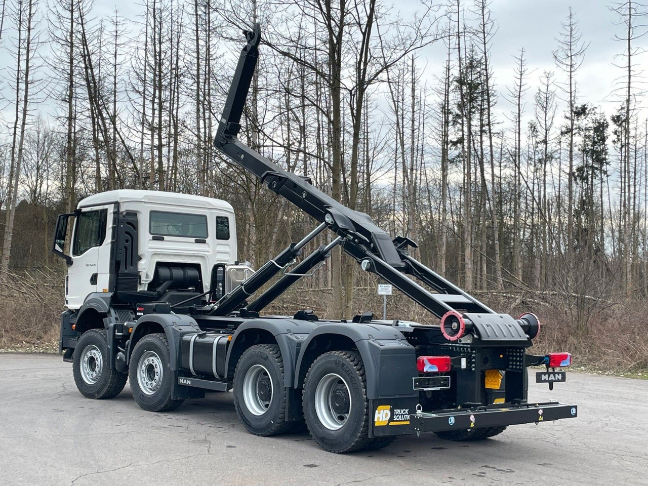 MAN TGS 35.480 8x4 Euro6e Hiab MultLift Abrollkipper - Camion ampliroll, Camion grue: photos 5 MAN TGS 35.480 8x4 Euro6e Hiab MultLift Abrollkipper - Camion ampliroll, Camion grue: photos 5