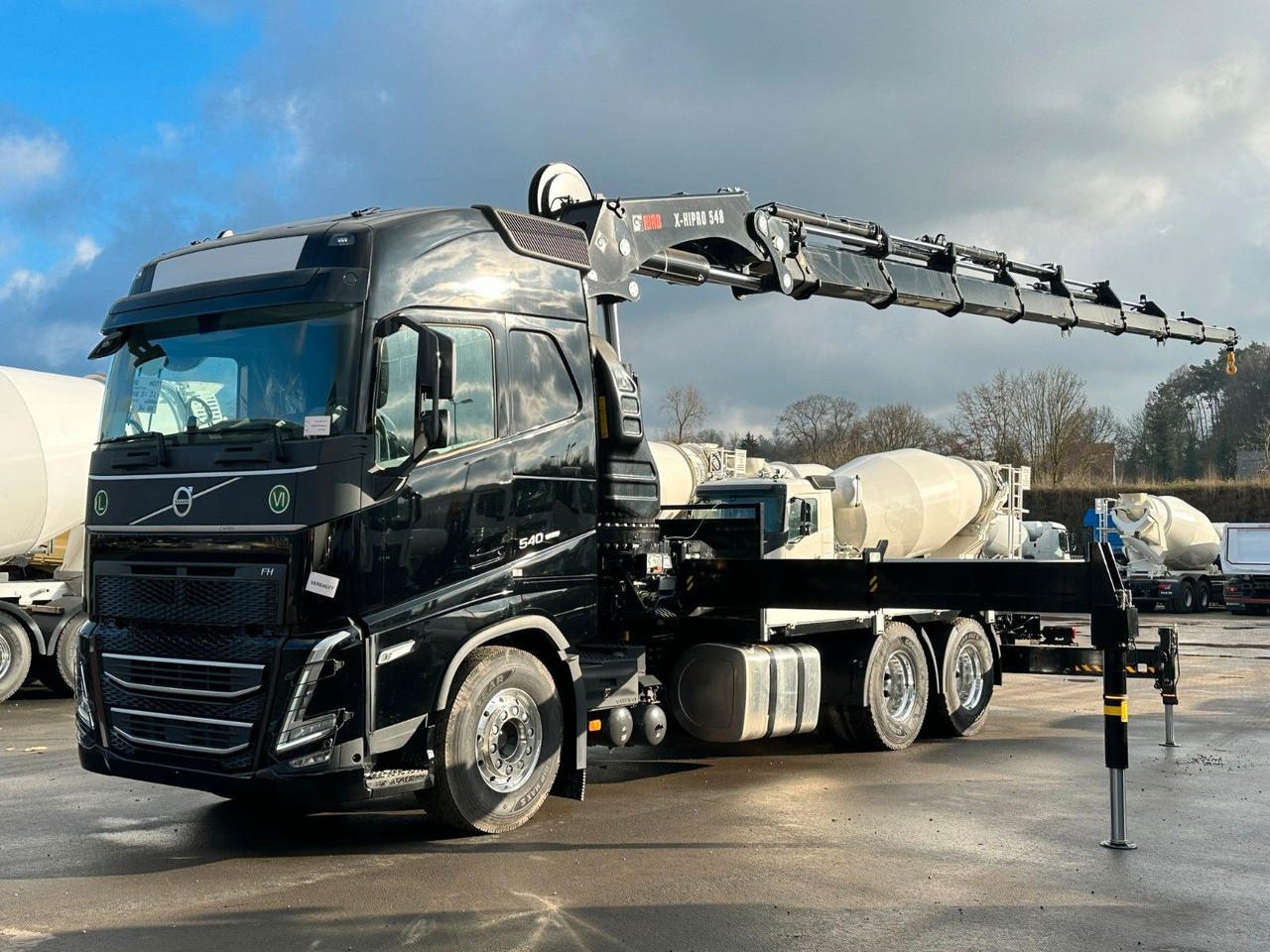 Volvo FH 540 6x4 Euro6e HIAB X-HIPRO 548 E 8 - Camion grue: photos 1 Volvo FH 540 6x4 Euro6e HIAB X-HIPRO 548 E 8 - Camion grue: photos 1