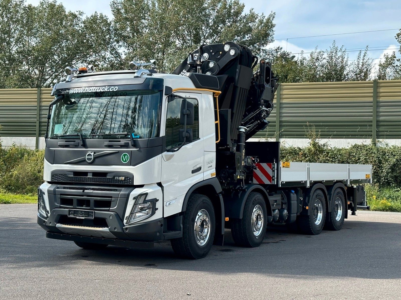 Volvo FMX 500 8x4 EFFER 955-8s + Jib 6s - Camion grue: photos 3 Volvo FMX 500 8x4 EFFER 955-8s + Jib 6s - Camion grue: photos 3