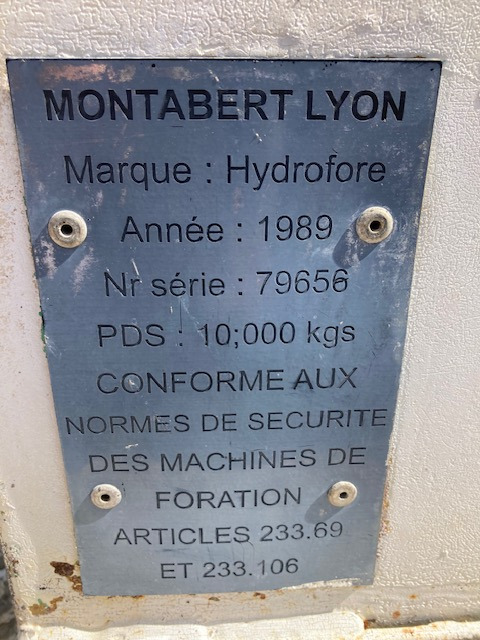 Foreuse Montabert - Foreuse: photos 3 Foreuse Montabert - Foreuse: photos 3