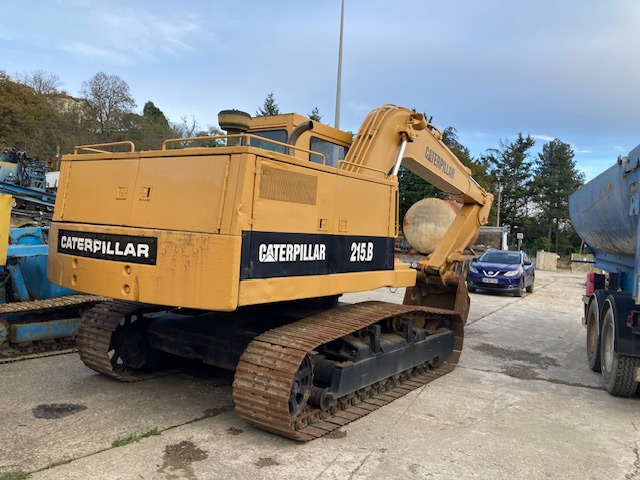Pelle sur chenilles CATERPILLAR 215 B - Pelle sur chenille: photos 4 Pelle sur chenilles CATERPILLAR 215 B - Pelle sur chenille: photos 4