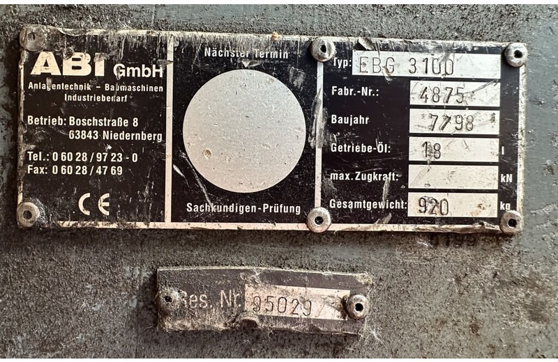 Abi RE 10/12000 Pile Drive & Drill - Mât de battage: photos 4 Abi RE 10/12000 Pile Drive & Drill - Mât de battage: photos 4