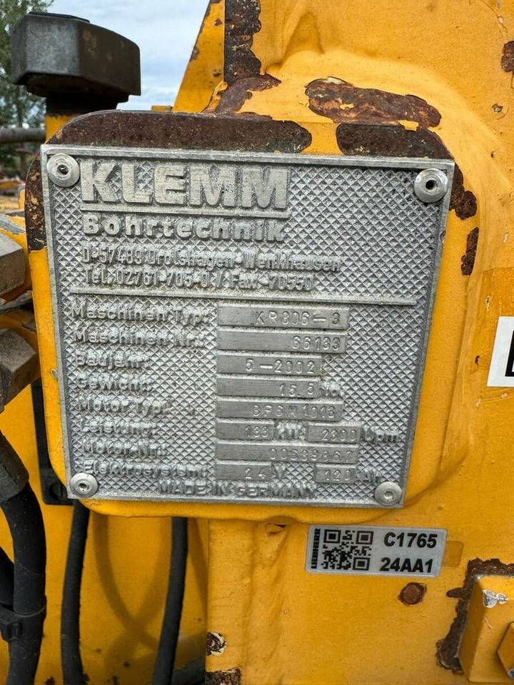 Klemm KR 806 - Foreuse: photos 3 Klemm KR 806 - Foreuse: photos 3