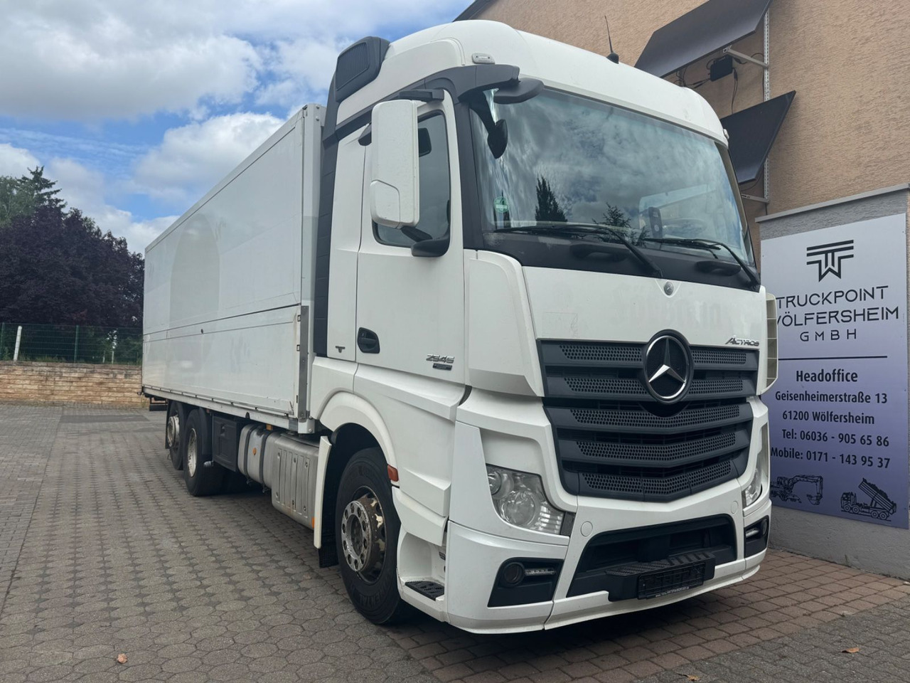 Mercedes-Benz Actros2545/Lift-Lenk/Mitnahmestp/Retarder - Camion fourgon: photos 1 Mercedes-Benz Actros2545/Lift-Lenk/Mitnahmestp/Retarder - Camion fourgon: photos 1