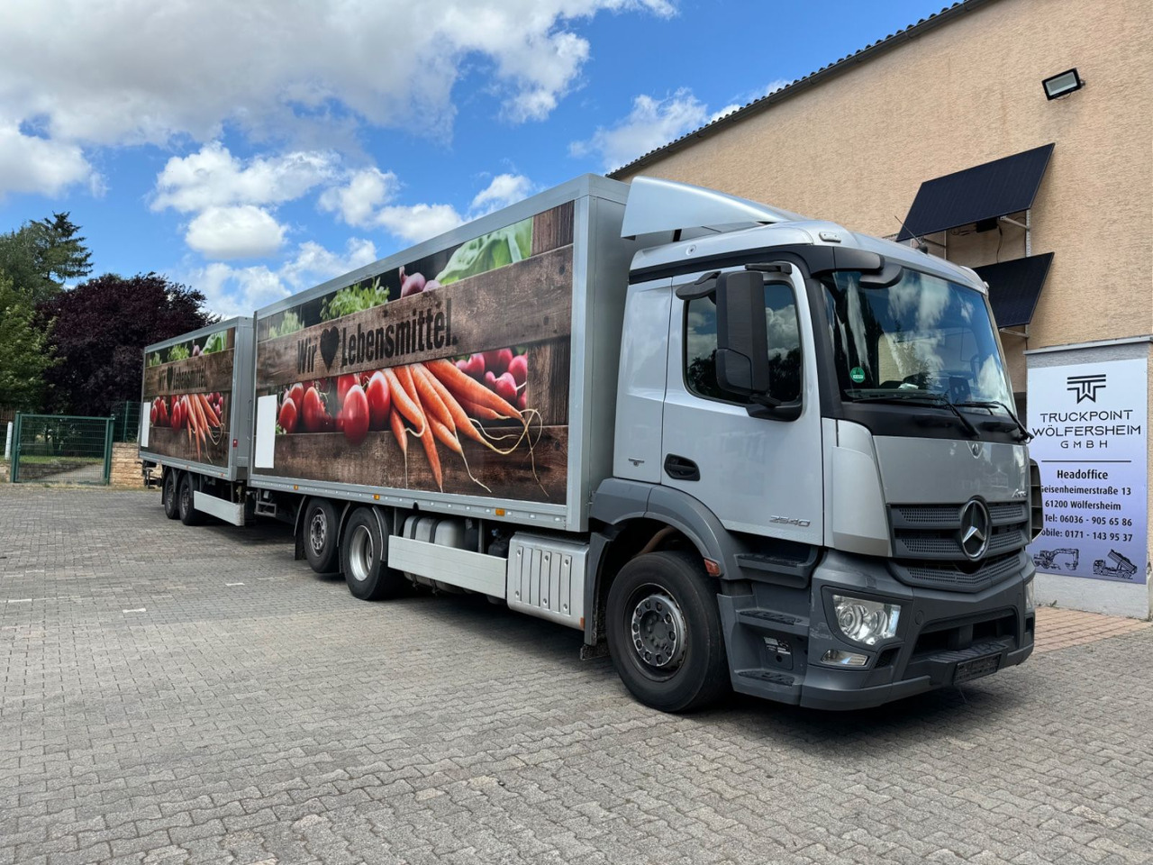 Mercedes-Benz Antos 2540/Durchladbar/2xLBW/Frigoblock/2instock - Camion frigorifique: photos 1 Mercedes-Benz Antos 2540/Durchladbar/2xLBW/Frigoblock/2instock - Camion frigorifique: photos 1