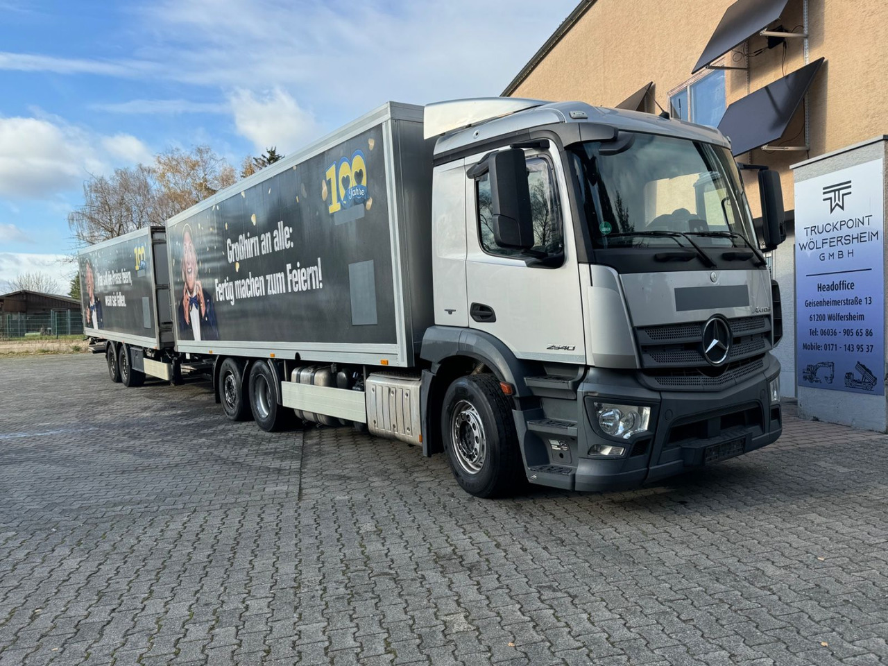 Mercedes-Benz Antos 2540/Durchladbar/2xLBW/Frigoblock - Camion frigorifique: photos 1 Mercedes-Benz Antos 2540/Durchladbar/2xLBW/Frigoblock - Camion frigorifique: photos 1
