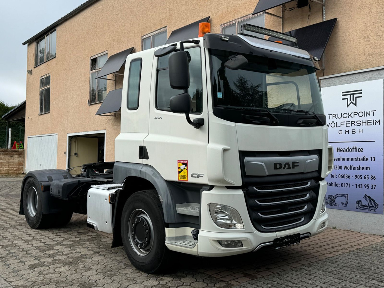 DAF CF 450 FT/Nebenantrieb/Bett/EUR6 - Tracteur routier: photos 1 DAF CF 450 FT/Nebenantrieb/Bett/EUR6 - Tracteur routier: photos 1