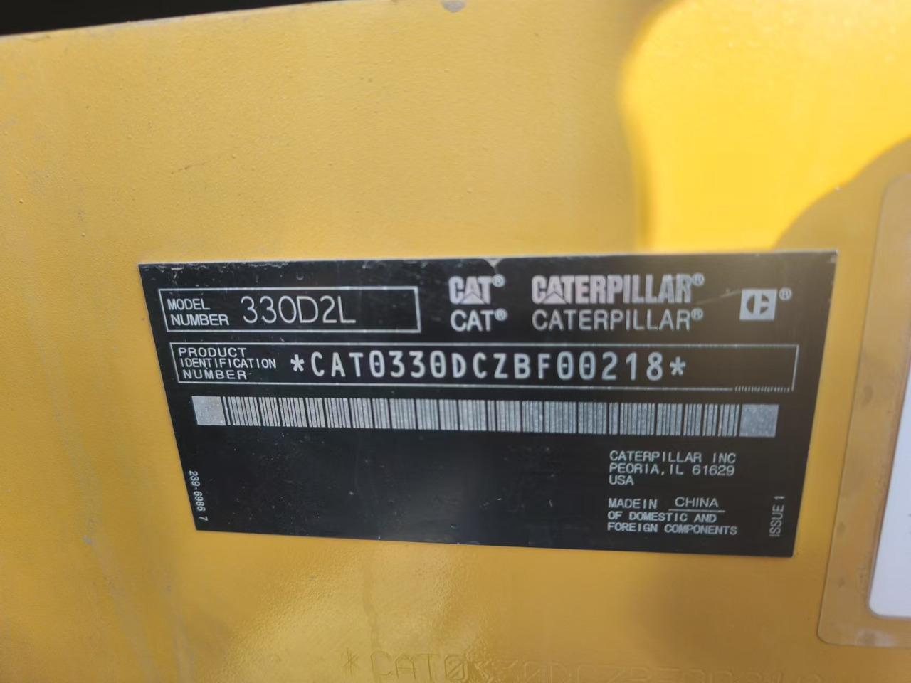 CATERPILLAR 330D - Pelle sur chenille: photos 5 CATERPILLAR 330D - Pelle sur chenille: photos 5