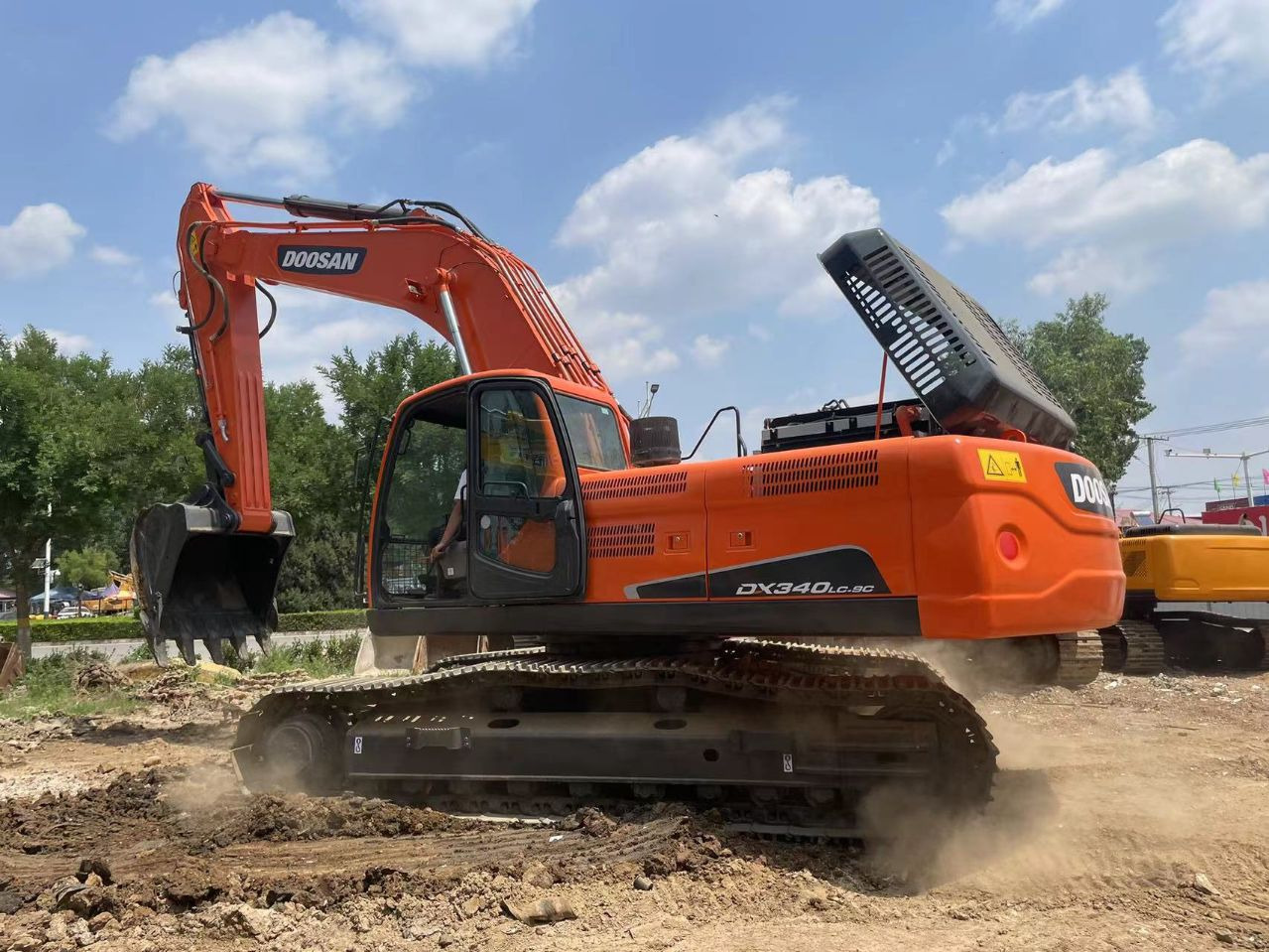 DOOSAN DX340 - Pelle sur chenille: photos 5 DOOSAN DX340 - Pelle sur chenille: photos 5