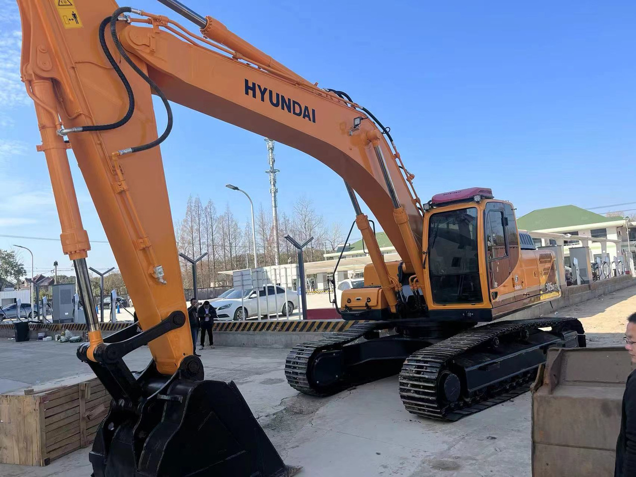 Hyundai 305 - Pelle sur chenille: photos 5 Hyundai 305 - Pelle sur chenille: photos 5