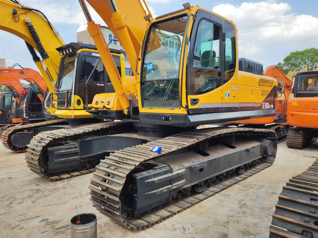 Pelle sur chenille Hyundai HX330: photos 7 Pelle sur chenille Hyundai HX330: photos 7