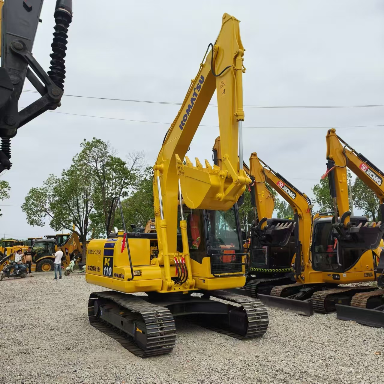 Pelle sur chenille KOMATSU PC110: photos 6