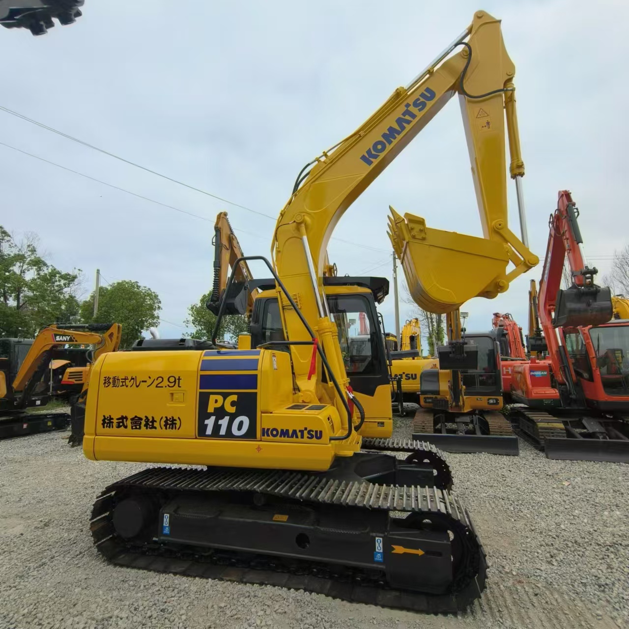 Pelle sur chenille KOMATSU PC110: photos 13