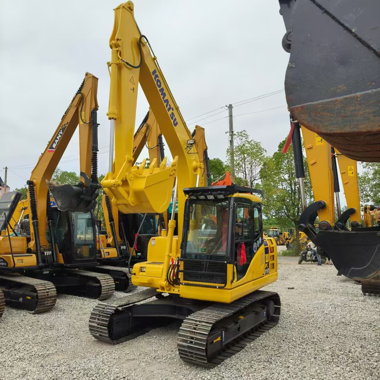 Pelle sur chenille KOMATSU PC110: photos 11