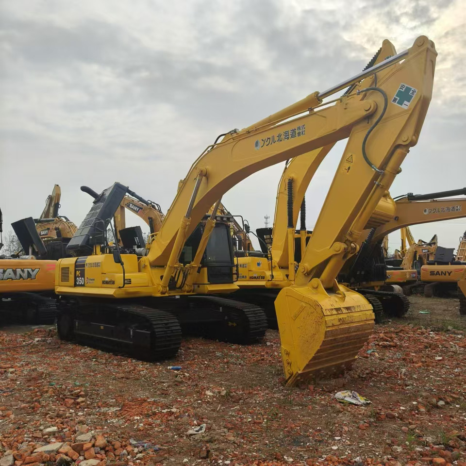 KOMATSU PC350 - Pelle sur chenille: photos 2 KOMATSU PC350 - Pelle sur chenille: photos 2