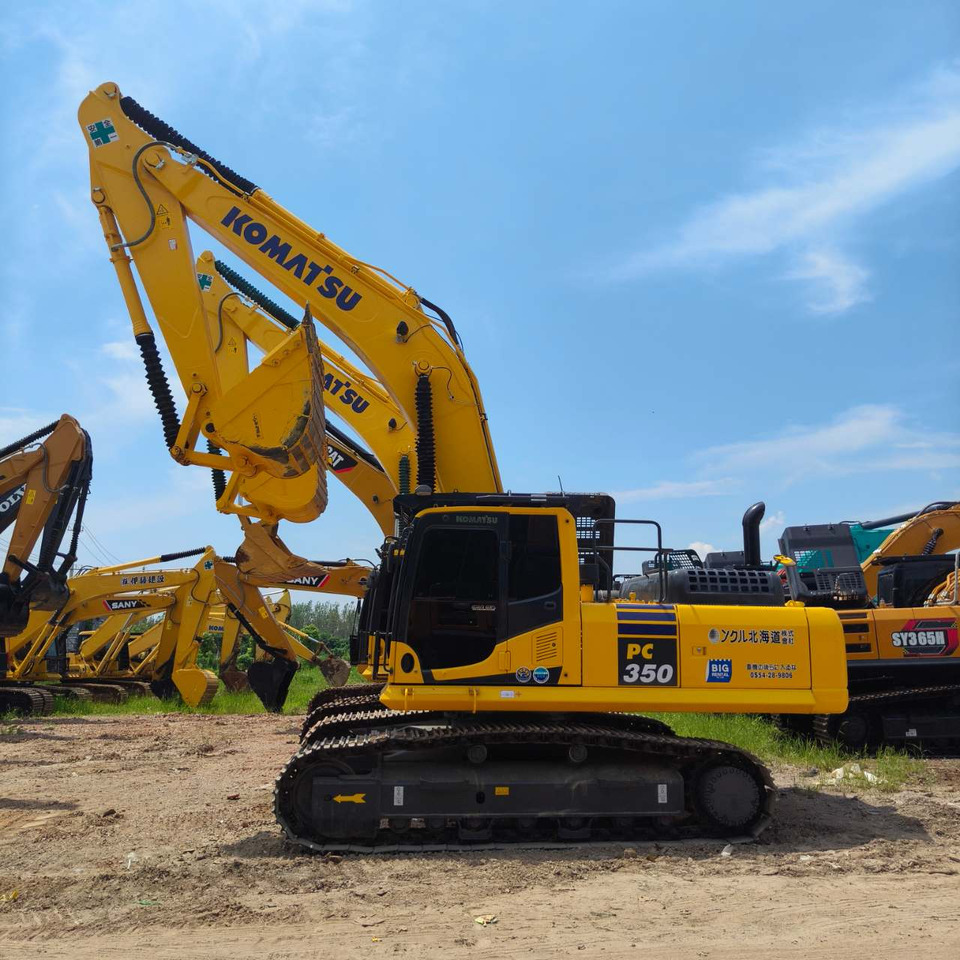 KOMATSU PC350 - Pelle sur chenille: photos 1 KOMATSU PC350 - Pelle sur chenille: photos 1