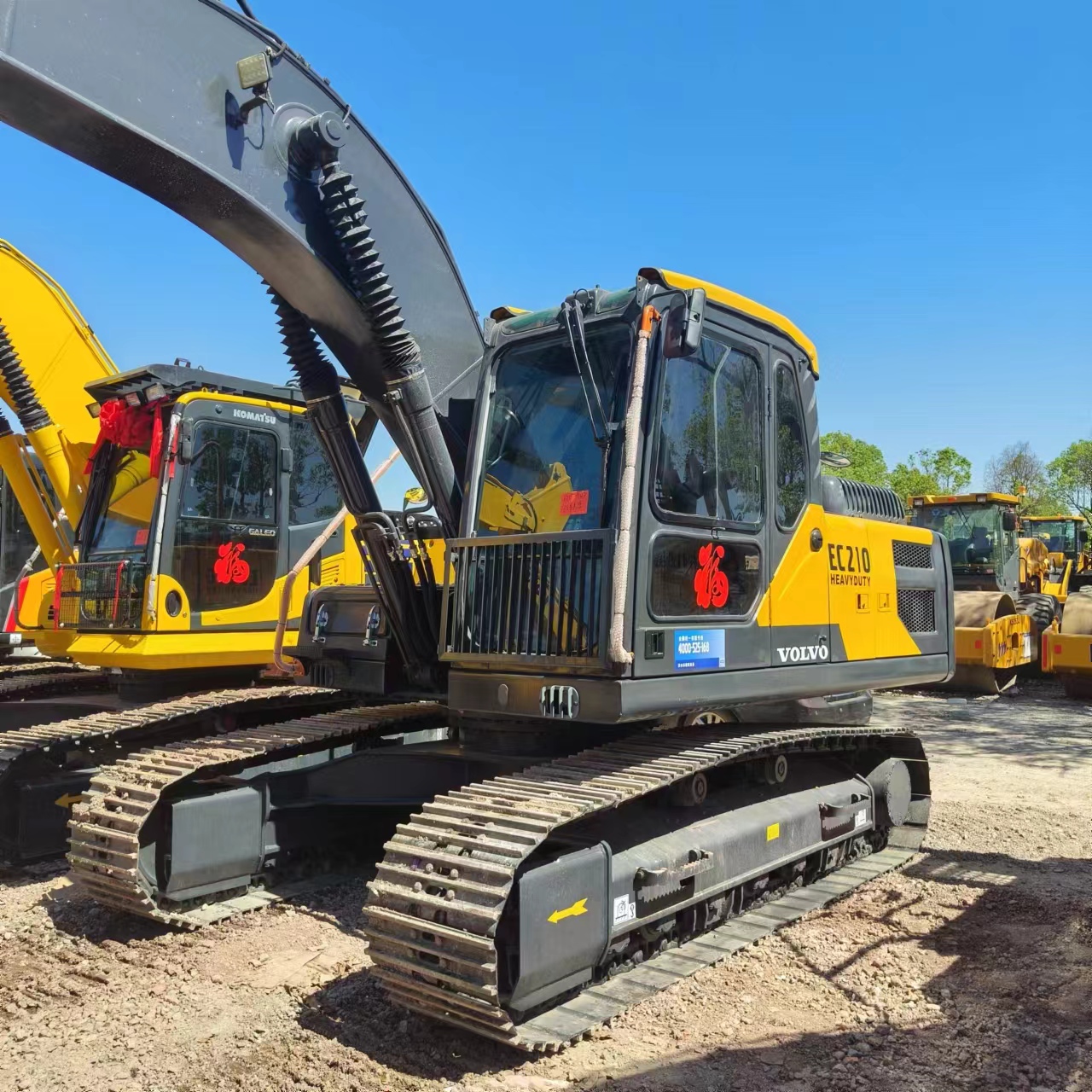 VOLVO EC210 - Pelle sur chenille: photos 3 VOLVO EC210 - Pelle sur chenille: photos 3