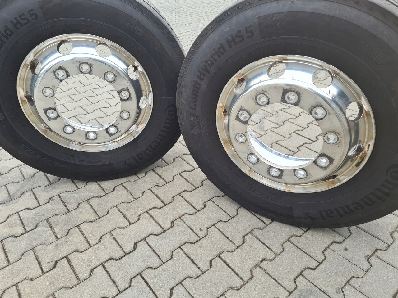 ALUMINIOWA POLEROWANA ALCOA 22.5 X 9.00 - 176 - Jante: photos 1 ALUMINIOWA POLEROWANA ALCOA 22.5 X 9.00 - 176 - Jante: photos 1